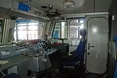 Driving cab of Sr1