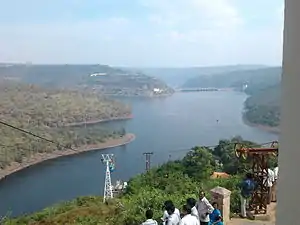 Krishna River at Srisailam