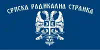 Flag of the Serbian Radical Party