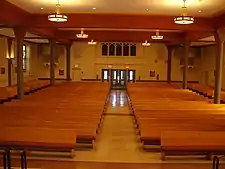 Interior of St. Barnabas High School Chapel