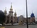St. Peter & St. Paul Ukrainian Orthodox Church and The Holy Virgin Russian Orthodox Church in Carnegie, PA.