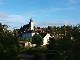 The centre of Saint-Firmin-des-Bois