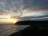 St Bees South Head at sunset