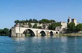 The Pont d'Avignon (13th century)