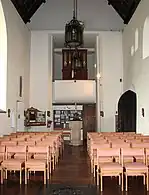 photograph of the interior of St Julian's Church