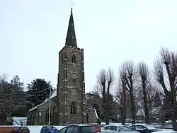 St Michael's Church, viewed from Main Street.