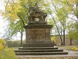 Monument of Saint Wenceslaus at Vyšehrad