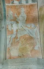 Painting after restoration