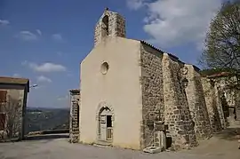 The church in Saint-Vincent-de-Durfort