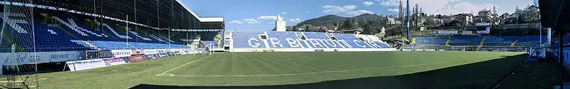 Northern stand built in 1986