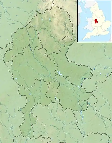 River Blithe is located in Staffordshire