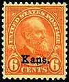 United States, 1929: Kansas state overprint.