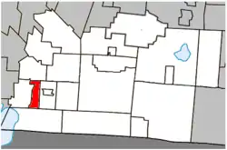 Location within Brome-Missisquoi RCM.