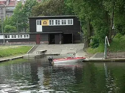 Boathouse of the UKS "Kopernik"