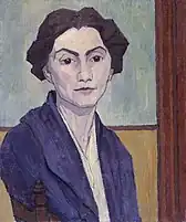 Stanislawa de Karlowska, by Robert Bevan, National Portrait Gallery, London.