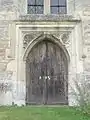 St. John the Baptist parish church: west door to the tower