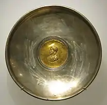 Patera featuring Marcus Aurelius uncovered in Georgia, 2nd century AD