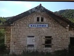 Kaldrma, railway station