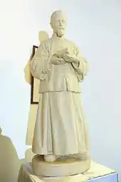 Statue of St. Joseph Freinademetz, S.V.D.St Joseph's Chapel,Yim Tin Tsai, Hong Kong, China