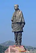 Statue of Unity, as dedicated on 31 October 2018