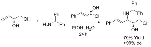 Stereoselective B amino alcohols