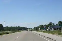 Looking north at Stiles