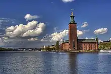 Image 39Stockholm City Hall, 1923 (Ragnar Östberg) (from Traditionalist School (architecture))