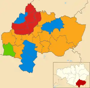 2006 results map