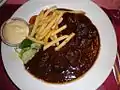 Carbonade flamande / Stoverij with fries and salad