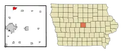 Location of Story City, Iowa