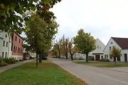 Road in Güterglück, October 2010