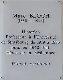 street sign in Strasbourg