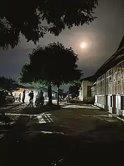 Night Street Scene in Usagara Ward, Tanga District.