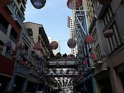 The Manhattan Row along Gen. Malvar Avenue