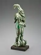 Striding figure, Proto-Elamite or Mesopotamian (3000-2800 BC).