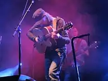 Stuart Eaglesham (left) and Colin Cunningham (right) at the Ironworks, Inverness, 19 March 2011