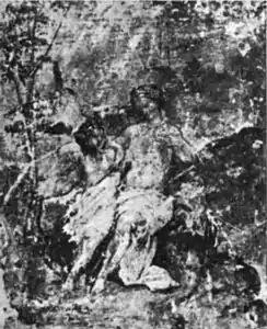 Venus wounded by Cupid