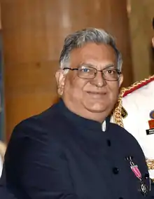 Prof. Jain, the incumbent VC of the university