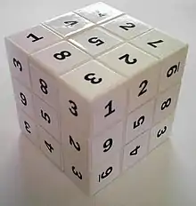 Sudoku Cube Puzzle