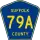 County Route 79A marker