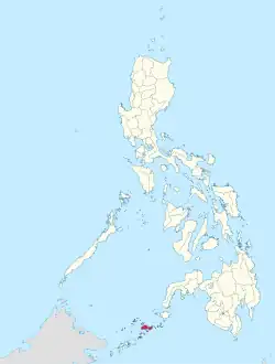 Location in the Philippines