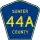 County Road 44A marker