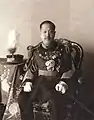 Sunjong wearing Court uniform and dress of the Korean Empire