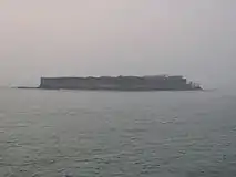 Suvanadurg, a mile away from the mainland