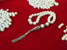 Image 12Pearls from Rams. The pearling industry was the main driver of the economy. (from History of the United Arab Emirates)