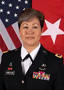 Suzanne Vares-Lum, former Major General in the United States Army.