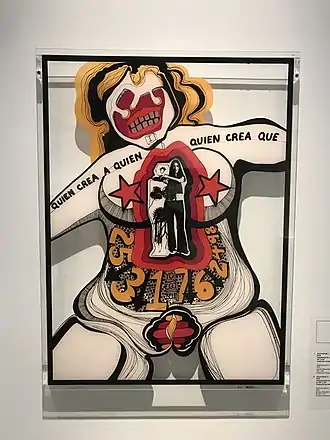 Autorretrato I, 1973, photo-silkscreen on Plexiglass.