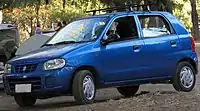 Facelifted Alto 800 (Chile)