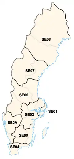 National Areas of Sweden