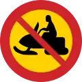 No snowmobiles